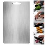 Titanium Cutting Board - Durable Stainless Steel Design
