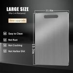 Titanium Cutting Board - Durable Stainless Steel Design