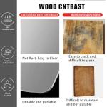 Titanium Cutting Board - Durable Stainless Steel Design