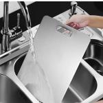 Titanium Cutting Board - Durable Stainless Steel Design