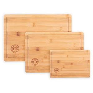 Bamboo Cutting Board Set of 3 - Food Safe