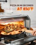 12-Inch Indoor Pizza Oven with Touchscreen Presets