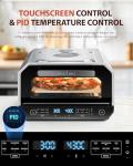 12-Inch Indoor Pizza Oven with Touchscreen Presets