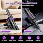 Cordless Handheld Vacuum with Charging Dock - 3-in-1