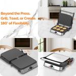 MIRASTON Electric Panini Press and Sandwich Maker