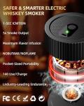 Electric Whiskey Smoker Kit with 6 Wood Flavors