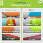 Color-Coded Flexible Cutting Boards - 8-Pack