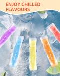 150 BPA-Free Ice Popsicle Mold Bags with Funnel