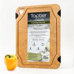 Eco-Friendly Wood Cutting Board with Juice Grooves