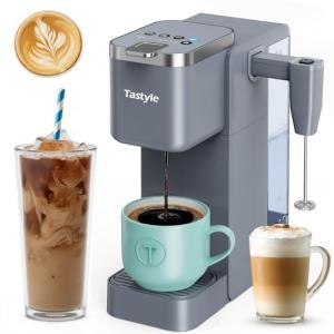 Tastyle Single Serve Coffee Maker with Frother