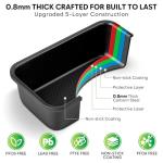 10-Piece Nonstick Baking Pan Set for Every Recipe