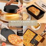 10-Piece Nonstick Baking Pan Set for Every Recipe