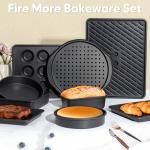 10-Piece Nonstick Baking Pan Set for Every Recipe