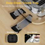 Anfilank Retro 4-Slice Stainless Steel Toaster