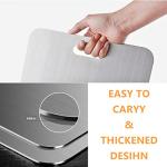 YEAVS Heavy Duty Stainless Steel Chopping Board