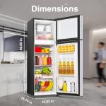 HAILANG 4.0 Cu.Ft Mini Fridge with Freezer