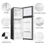 HAILANG 4.0 Cu.Ft Mini Fridge with Freezer