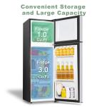 HAILANG 4.0 Cu.Ft Mini Fridge with Freezer