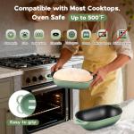 Onader 2.8QT Enameled Cast Iron Dutch Oven