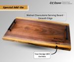 Custom Engraved Walnut Cutting Board Wedding Gift