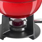 Zwilling Fondue Set with Cast Iron Pan and Forks