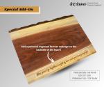 Custom Engraved Walnut Cutting Board Wedding Gift