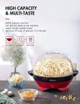 6-Quart Electric Popcorn Popper with Nonstick Plate