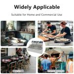 12.7QT Stainless Steel Deep Fryer with Basket