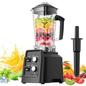 Smoothie Blender with Timer and 68oz Pitcher
