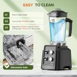 Smoothie Blender with Timer and 68oz Pitcher