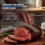 VIBSY 8” Damascus Chef Knife - Premium Cooking Tool