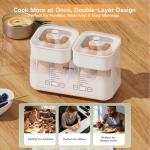 Hofenta Electric Egg Cooker with Timer, 16 Eggs