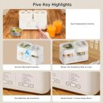 Hofenta Electric Egg Cooker with Timer, 16 Eggs