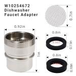 Dishwasher Faucet Adapter for Whirlpool & Kenmore