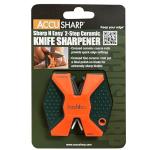 AccuSharp 2-Step Knife Sharpener in Blaze Orange