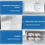 Antarctic Star 3.2 Cu.Ft. Mini Refrigerator with Freezer