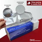 Aluminum Foil Sheets, 500-Count, Pre-Cut Pop-Up Dispenser