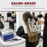 Aluminum Foil Sheets, 500-Count, Pre-Cut Pop-Up Dispenser