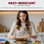 Aluminum Foil Sheets, 500-Count, Pre-Cut Pop-Up Dispenser