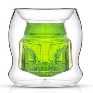 JoyJolt Star Wars Boba Fett 3D Glass Mug