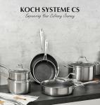 10-Piece Triply Stainless Steel Cookware Set