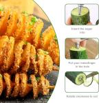 2 Pack Stainless Steel Vegetable Spiralizers