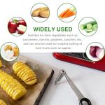 2 Pack Stainless Steel Vegetable Spiralizers