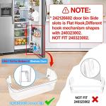 Frigidaire Refrigerator Bottom Door Shelf Replacement 2-Pack