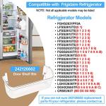 Frigidaire Refrigerator Bottom Door Shelf Replacement 2-Pack