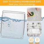 Extra Large Air Fryer Mesh Basket, 14.1" x 11.8