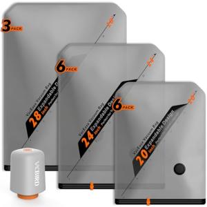 Rechargeable Wireless Pump - 15 Pack Vacuum Storage Bags