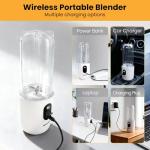 WISHBAY Portable Blender for Smoothies and Shakes