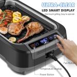 CUSIMAX 1500W Smokeless Indoor BBQ Grill