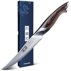 HOSHANHO 5-Inch Ultra Sharp Tomato Slicer Knife